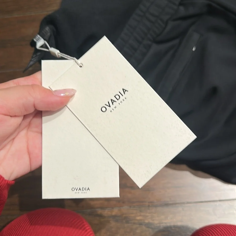 NWT Ovadia cursive logo men's‎ sweatpants